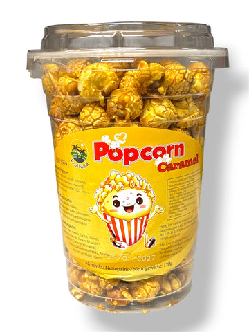 HF, SNACK POPCORN KARAMEL 120G