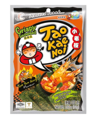 TAO KAE NOI, CRISPY SEAWEED TOMYUM 32G