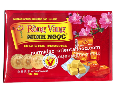 HF, RONG VANG MUNG BEAN CAKE, BANH DAU XANH 310G