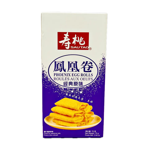 SAU TAO, PHOENIX EGG ROLLS, 75G