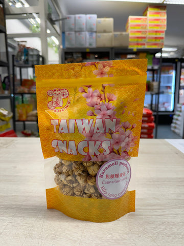 Lucky, karamell popkorn 100g (taiwan snacks)