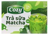 COZY, MATCHA GREEN TEA 3 IN 1 TRÀ SỮA, 18x17g