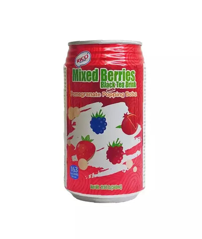 RICO, TEA WITH POPPING, 2 OPTION, 340ML