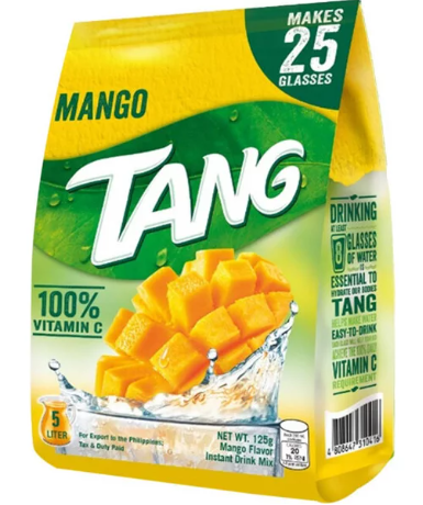 TANG MANGO INSTANT DRINK POWDER 125G