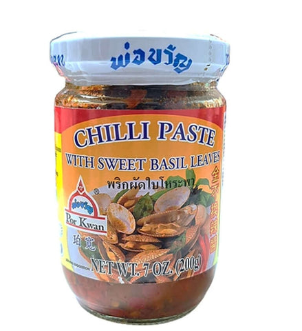 Porkwan, chili paste with sweet basil leaves 200g