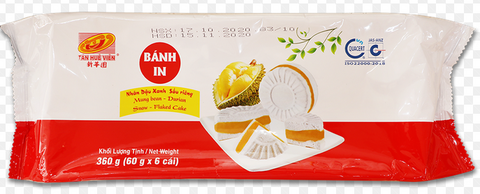 THV, BANH IN CAKE - Durian Mung Bean 360g