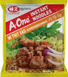 A-ONE, INSTANT NOODLE PORK, MI THIT XAO