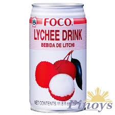 FOCO LYCHEE JUICE FRUIT 350ML