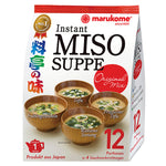 MARUKOME INSTANT MISO SOUP DARK BONITO 224G