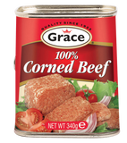 GRACE, CORNED BEEF 340G