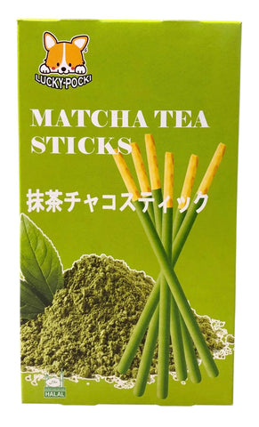 HF, LUCKY POCKY MATCHA GREEN TEA 48G
