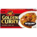 S&B, GODLEN CURRY EXTRA HOT, 220G