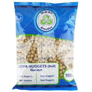 AMUTHA, SOY NUGGETS SMALL 500G