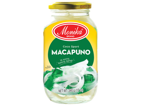 MONIKA, SPORT MACAPUNO COCONUT STRINGS IN SYRUP 340G