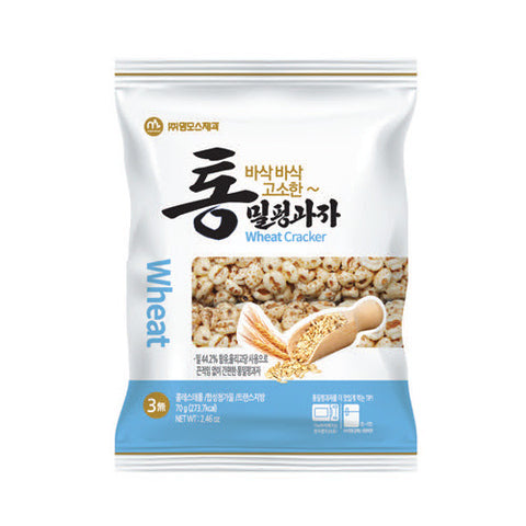 MAMMOS, RICE CRACKER WHEAT 70G