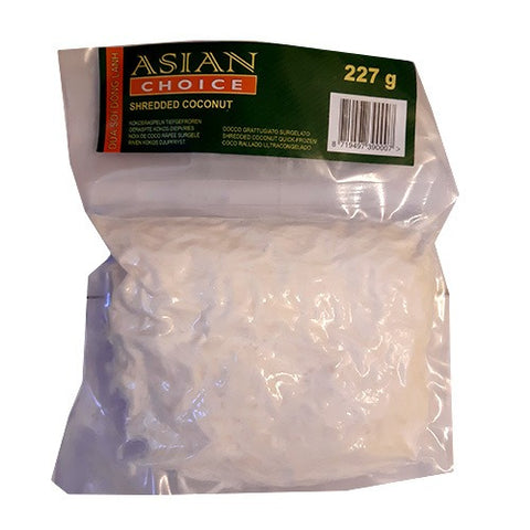 asian choice, coconut shredded 227g