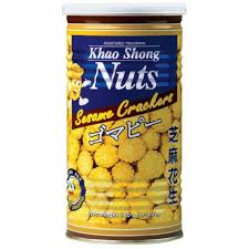 KHAO SHONG, SESAME CRACKERS WITH PEANUTS 180G