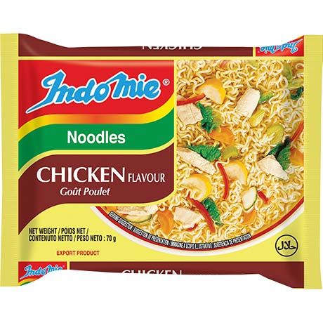 INDOMIE  Instant Noodles Chicken Goût Poulet 70g