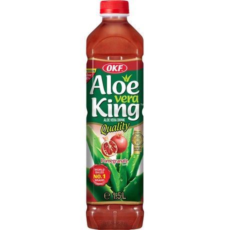 OKF ALOE VERA DRINK POMEGRANATE 1.5 LITER