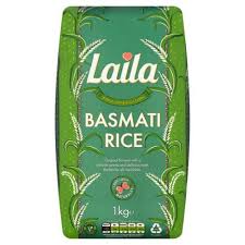 LAILA, BASMATI RICE 1KG