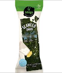 BIBIGO, SEAWEED SNACK SEA SALT 4G