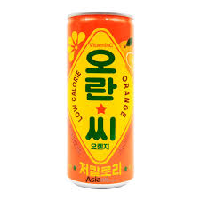 DONG-A, CARBONATED SOFT DRINK IN CAN 250ML-ORANGE PINEAPPLE