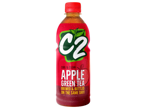 C2, GREEN TEA APPLE 500ML