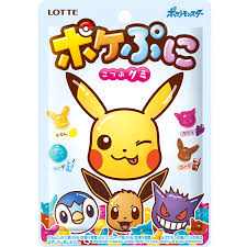 LOTTE, POKEMON PUNI GUMMY 80G