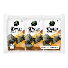 BIBIGO, CRISPY SEAWEED SNACK SESAME 3X5G