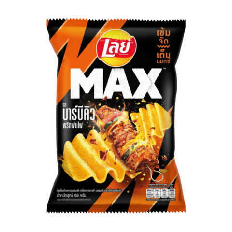 LAYS, CHIPS BBQ PRIK PON FAI 44G