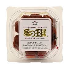 KING OF PLUM, PRESERVED PLUM UMEBOSHI 100G