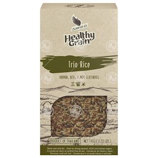 SAWAT-D, TRIO RICE BROWN, RED, BLACK 1KG