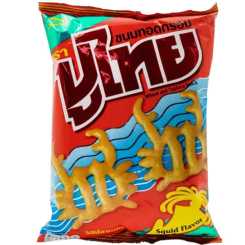 PUTHAI, CRISPY SNACK SQUID 60G