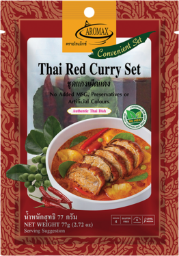 AROMAX SEASONING MIX, THAI RED CURRY 77G