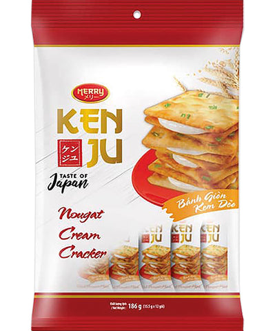 KENJU, NOUGAT CREAM CRACKERS