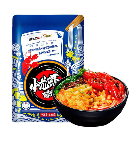 EA, NOODLE WITH CRAYFISH, 320G - BLUE PACKAGAGE