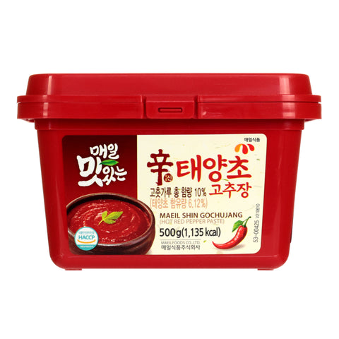 MAEIL FOOD, SHIN GOCHUJANG RED PEPPER PASTE 500G