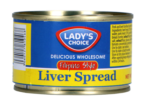 LADY CHOICE, EU LIVER SPREAD PORK & BEEF 165G