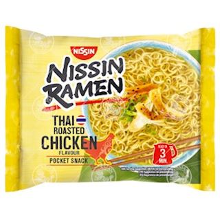 NISSIN, RAMEN THAI ROASTED CHICKEN 66G