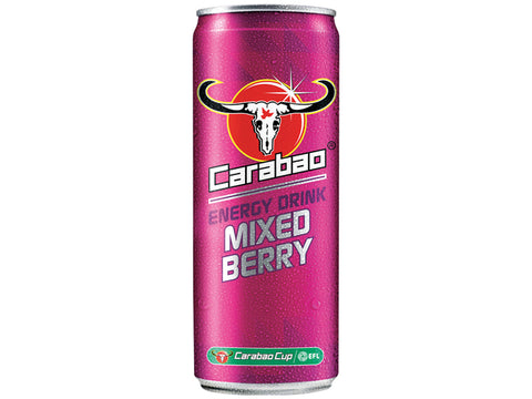 CARABAO, ENERGY DRINK MIX BERRY, 330ML