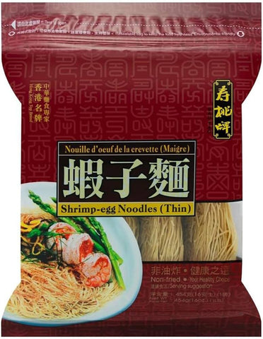 SAU TAO, SHRIMP-EGG NOODLES, THIN 454G