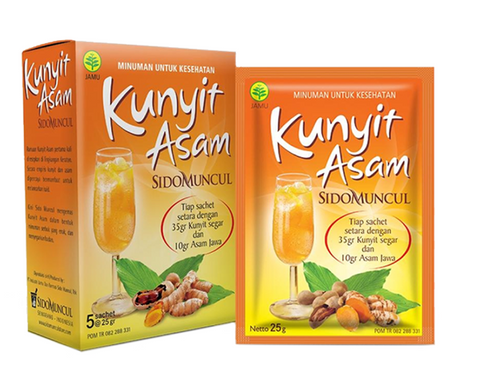 KUNYIT ASAM, Sidomuncul 5X25G