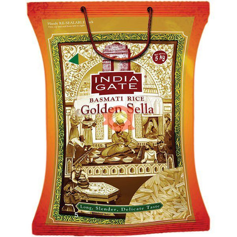 INDIA GATE, SELLA BASMATI RICE 5KG