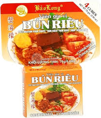 BAO LONG, SOUP POWDER CRAB NOODLE, BUN RIEU CUA 75G