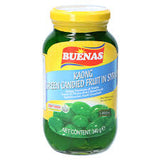BUENAS, PALMUHEDELMÄ KAONG GREEN 340G
