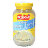 BUENAS, PALM FRUIT KAONG WHITE 340G