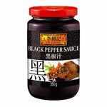 LKK, BLACK PEPPER SAUCE IN JAR 350G