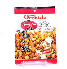 ORCHIDS, RICE CRACKERS PARTY MIX 85G