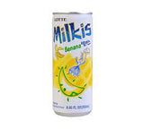 KR Milkis Carbonated Soft Drink in Can 250ml various flavours