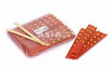 BAMBOO CHOPSTICKS RED 100PCS 23CM